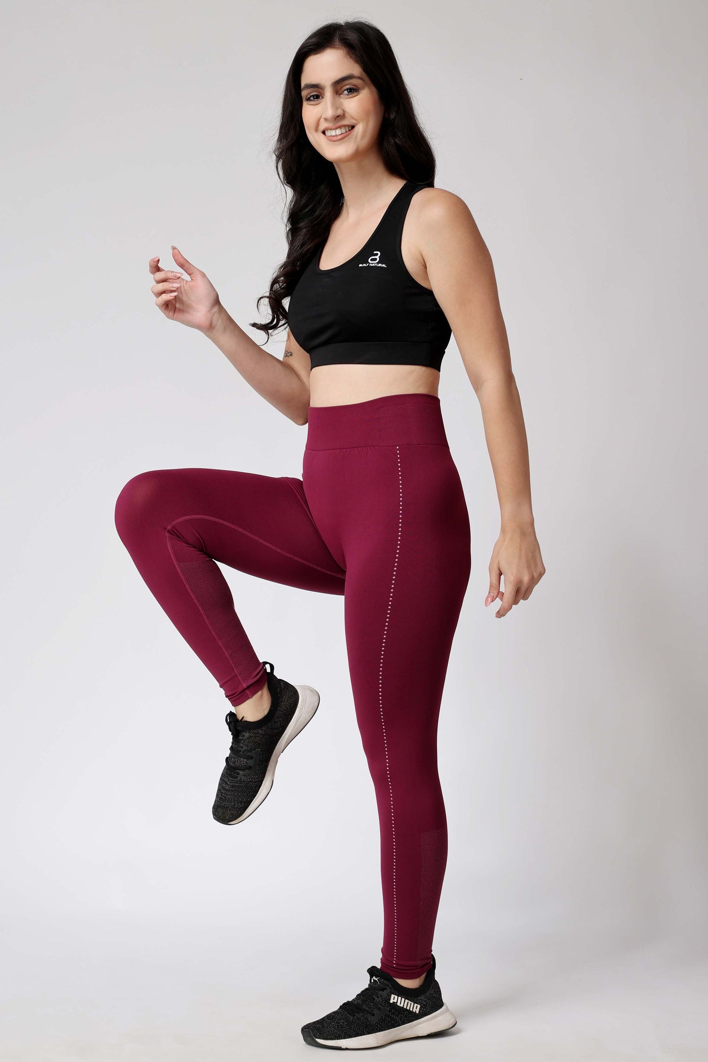 Women's Muse Seamless Leggings - Purple