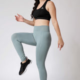 Women's Muse Seamless Leggings - Light Green
