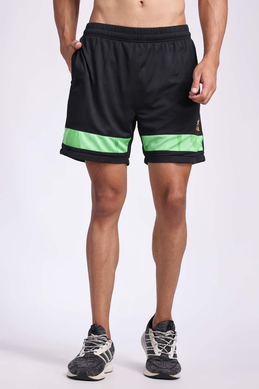 Men's Agate Tennis Shorts - Neon Green