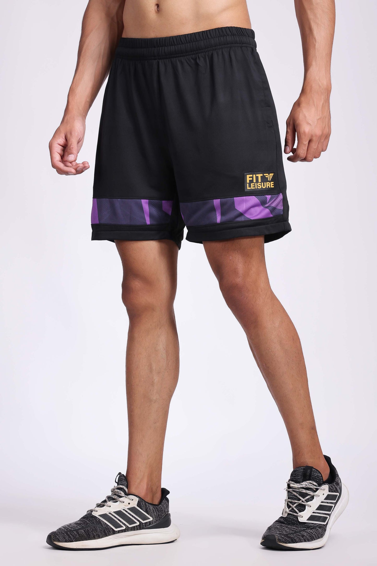 Men's Sapphire Badminton Shorts - Dark Purple