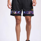 Men's Lapis Shorts - Purple