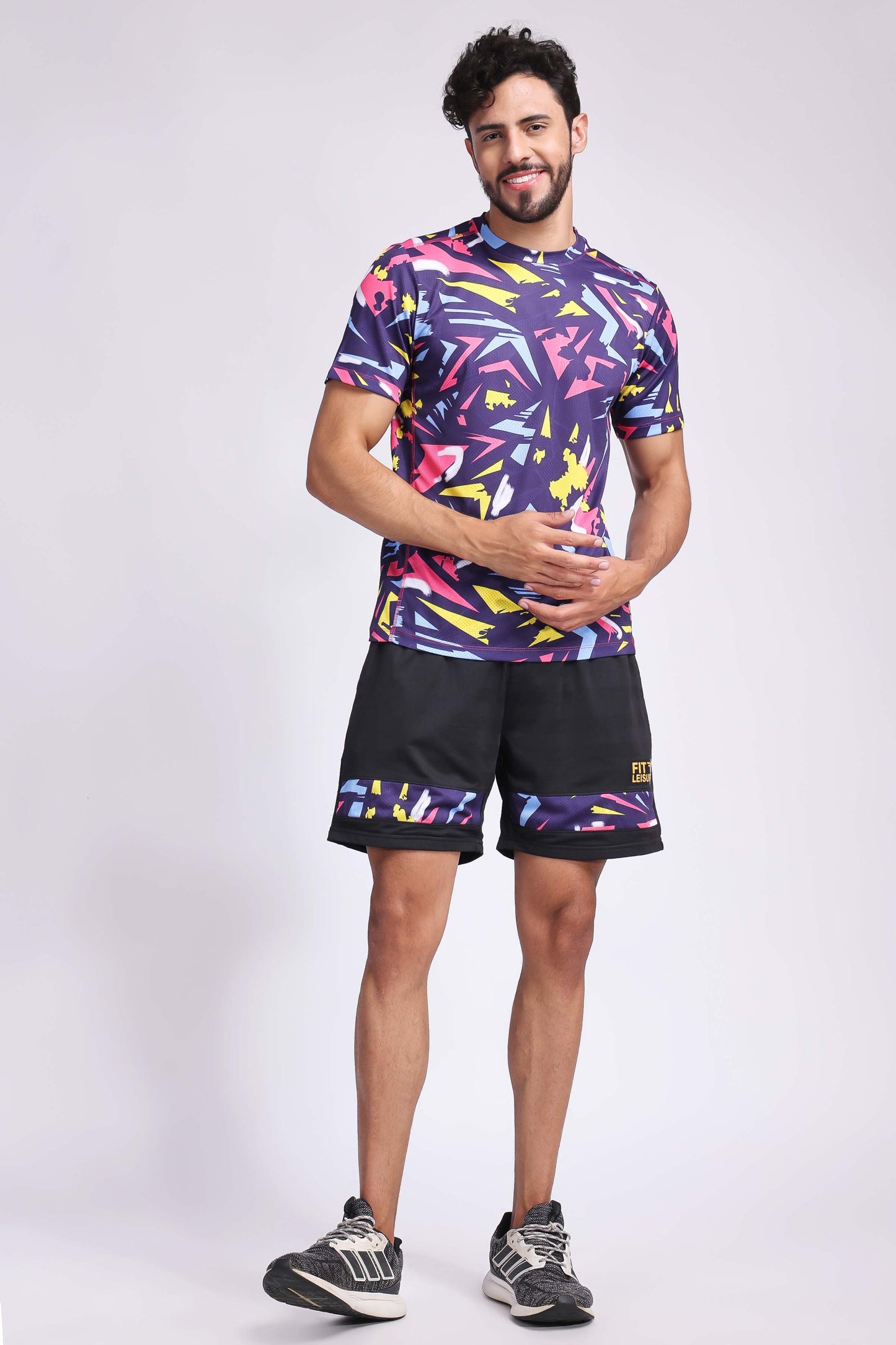 Men's Lapis Badminton Coord Set - Purple