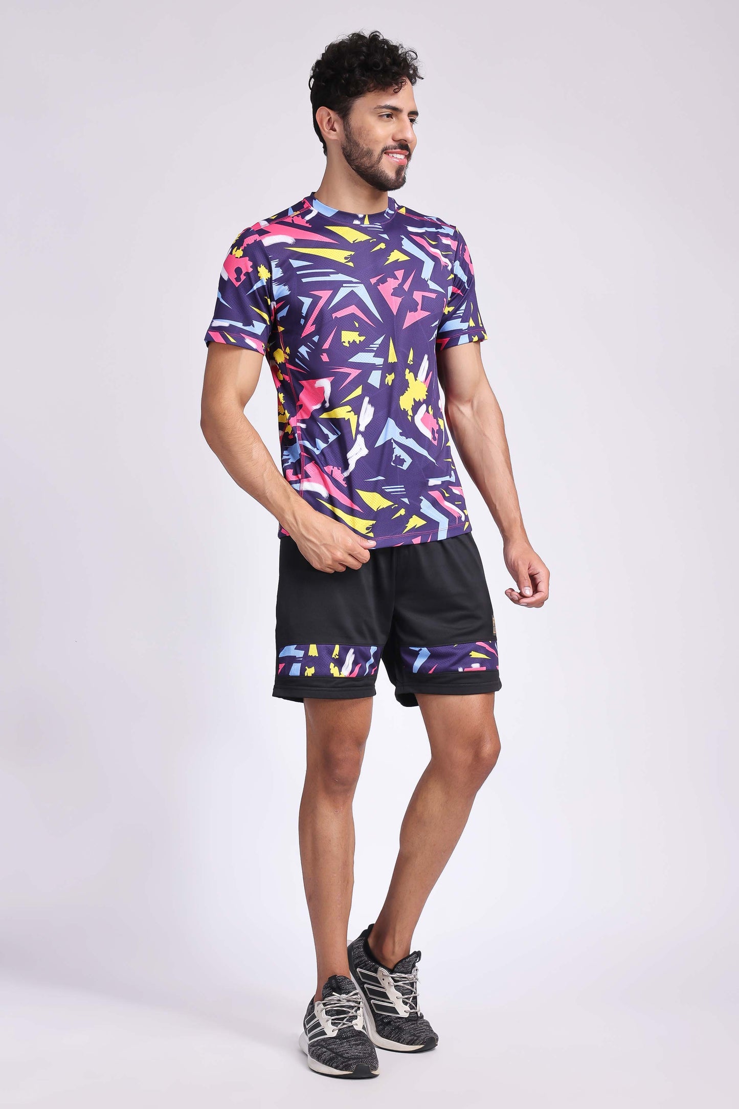 Men's Lapis Badminton Coord Set - Purple