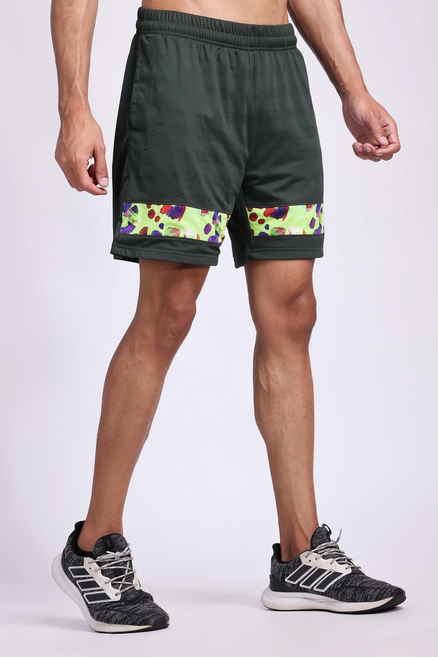Men's Peridot Shorts - Neon Green