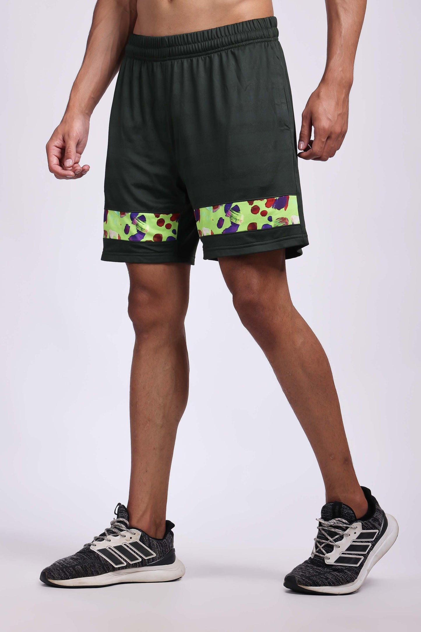 Men's Peridot Shorts - Neon Green