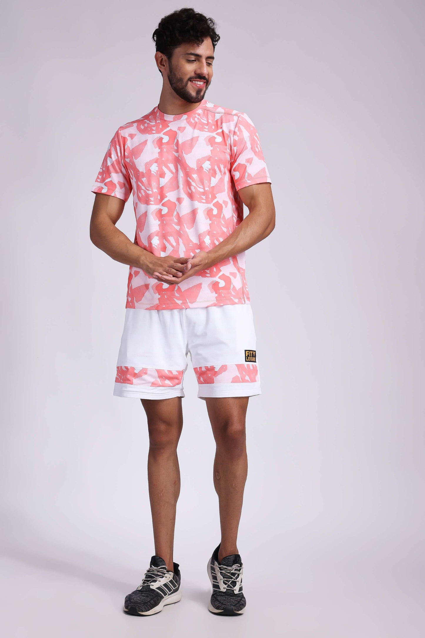 Men's Quartz Coord Set - Baby Pink