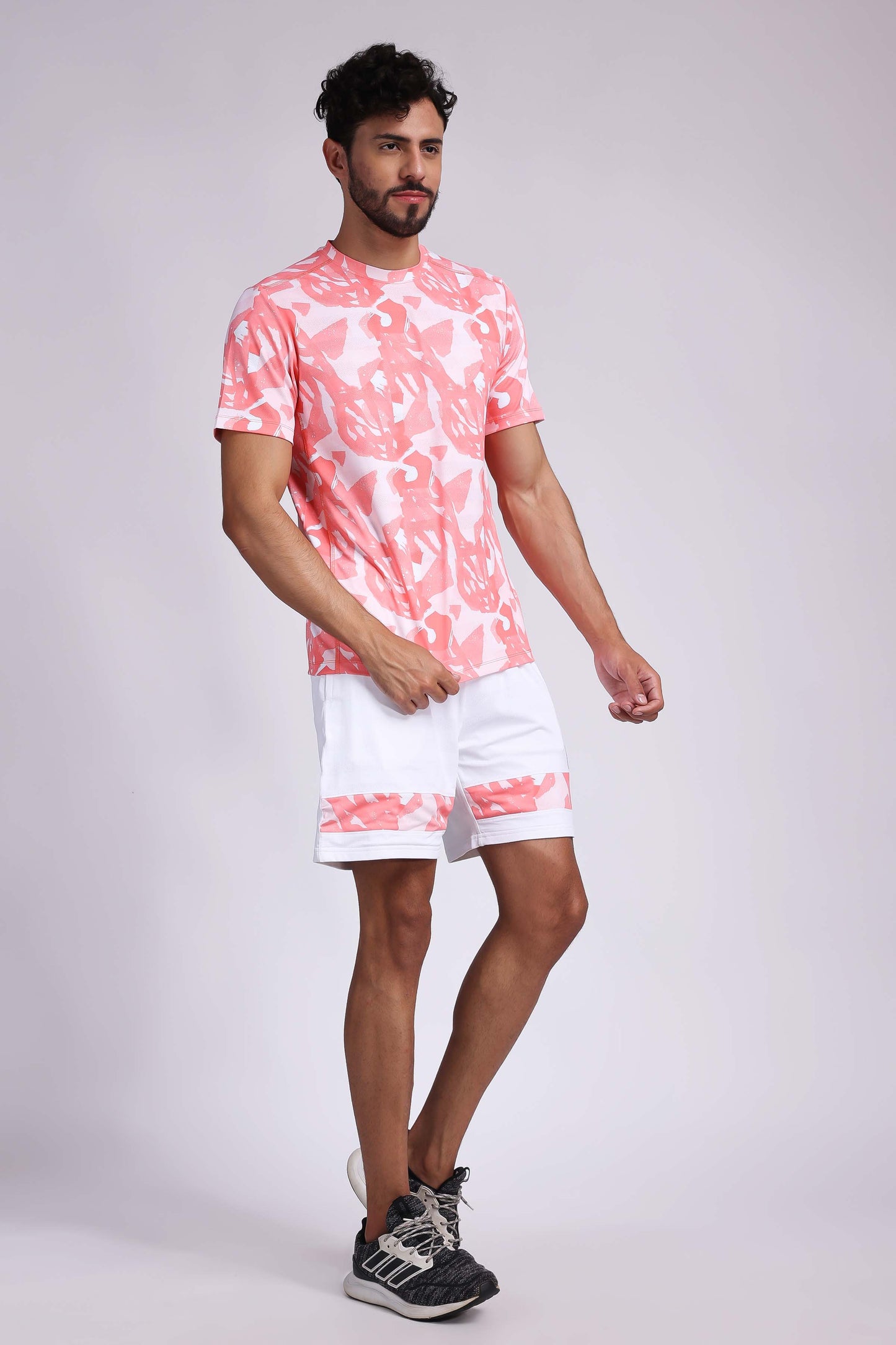 Men's Quartz Coord Set - Baby Pink