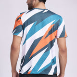 Men's Pyrite Tee - White/Orange