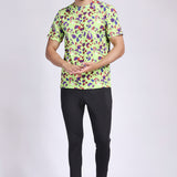 Men's Peridot Tee - Neon Green