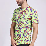 Men's Peridot Tee - Neon Green