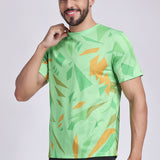Men's Agate Tee - Neon Green