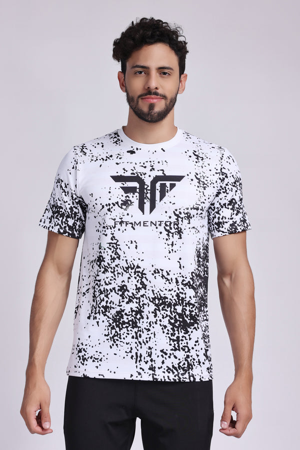 Men's Training/Workout Tee - White