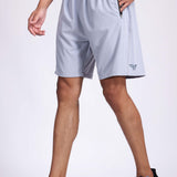 Men's Lycra Training Shorts - Light Grey