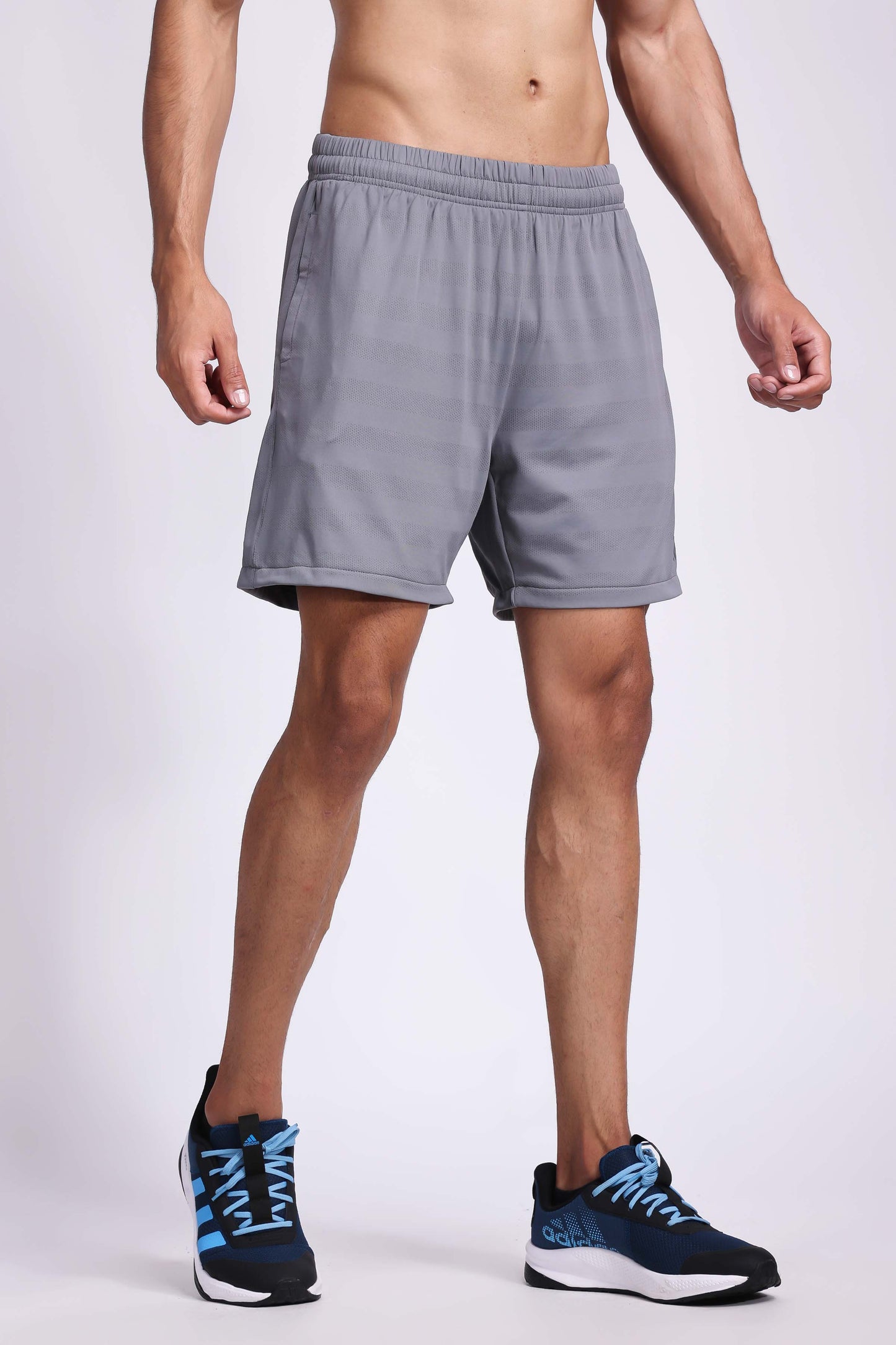 Men's Travel Shorts - Grey