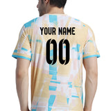 Unisex Customised Sports Jersey - Beige