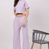 Urban Edge Co-ord Set - Lilac