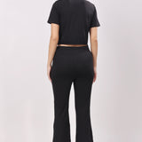 Flare Bliss Co-ord Sets - Black