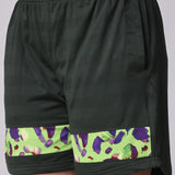 Women's Peridot Shorts - Neon Green