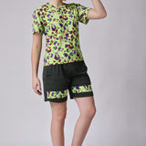Women's Peridot Coord Set - Neon Green