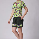 Women's Peridot Coord Set - Neon Green