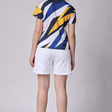 Women's Topaz Coord Set - White/Yellow