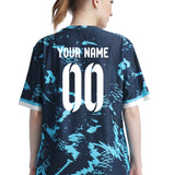 Unisex Customised Sports Jersey - Oceanic Blue