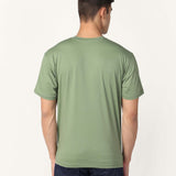 Men's Cotton Lycra Tee - Olive