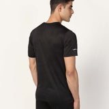 Men's Running Polyester Tee - Black