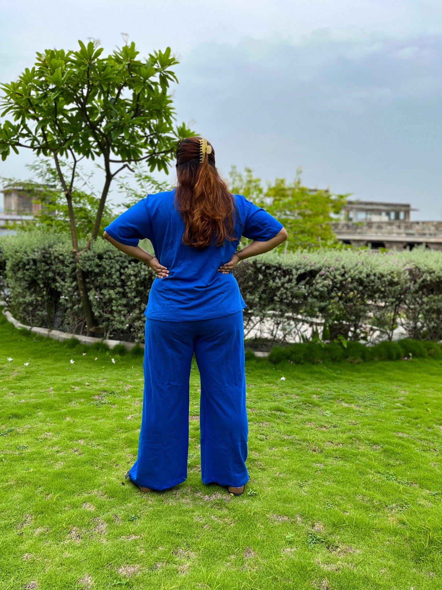 Women's Leisure Coord Set - Blue