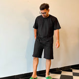 Men's Leisure Coord Set - Black