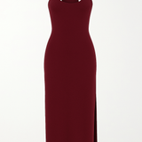 Halo Racerback Dress - Maroon