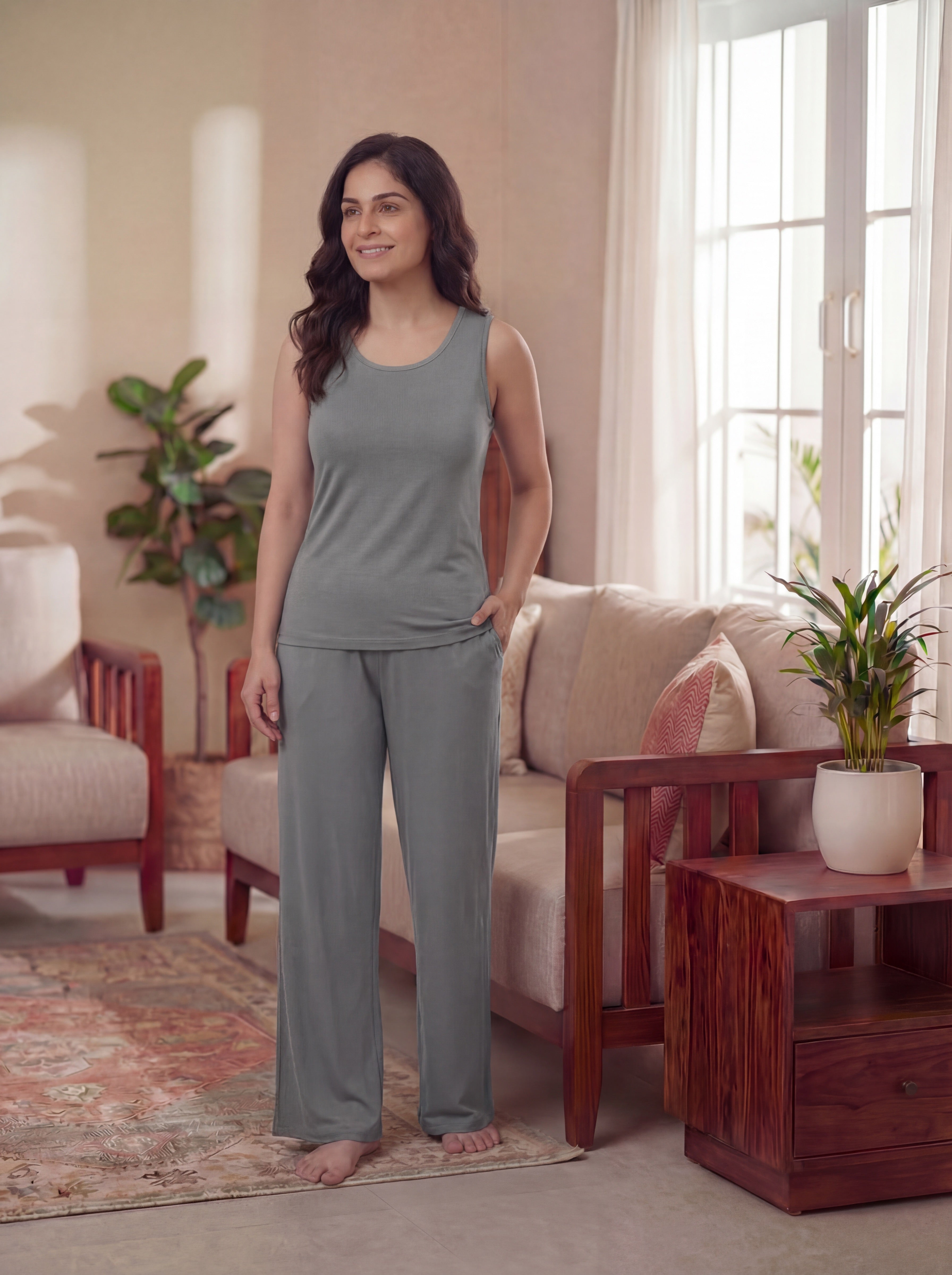 Astra Muscle Tee & Pant Set