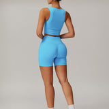 WaveForm Shorts - Light Blue