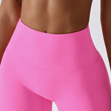 UltraFlex High-Waist Active Shorts - Electric Pink