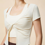 Knot Your Basic Tee – Ivory