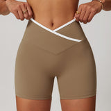CozyLift Shorts - Brown