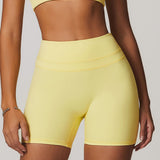 Sculpt It Shorts - Lime Yellow
