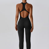Aero Racerback Jumpsuit - Black