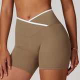 CozyLift Shorts - Brown