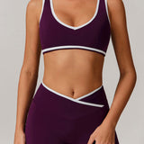 Luna Seamless Bra - Purple