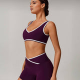 Luna Seamless Bra - Purple