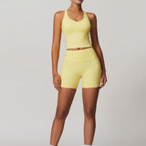 Sculpt It Shorts - Lime Yellow