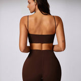 MoodLift Seamless Bra – Dark Brown