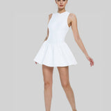 Court Crush Romper - White