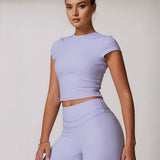 Everyday Seamless Top - Purple