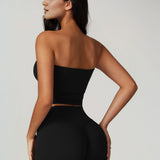 Tapped In Tube Top - Black