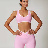 Luna Seamless Bra - Baby Pink