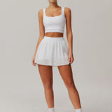 Crop & Conquer Top - White
