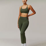 Lowkey Luxe Leggings - Army Green