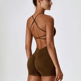 Flex Appeal Sports Bra - Brown
